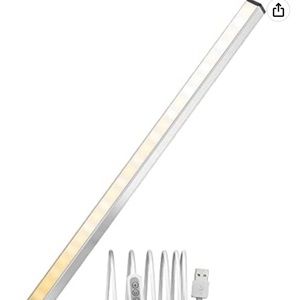 LED Under Cabinet Lighting USB Plug-in, Dimmable, 3 Color Changing